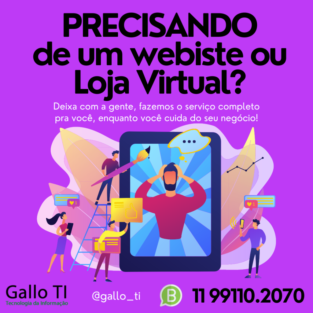 Consultoria Grátis Websites e Lojas Virtuais